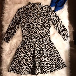 🔥ONE DAY SALE!!! Sexxy Fitted Black & White Dress